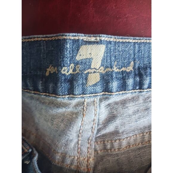 7 for all mankind bootcut 26 X 34 Darkwash - Picture 5 of 5